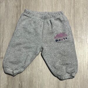 Roots Gray Kids Sweatpants